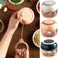 thumbnail image 1 of Cheers.US Food Chopper, Hand-Powered Portable Food Processor, Manual Vegetable Slicer and Dicer, Pull Chop Mechanism Cutter for Garlic, Onion, Vegetable, Salad, Pepper, 1 of 7