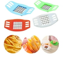Cheers.US French Fries Chip Cutter Stainless Steel Potato Slicer Blades Chopper Chipper