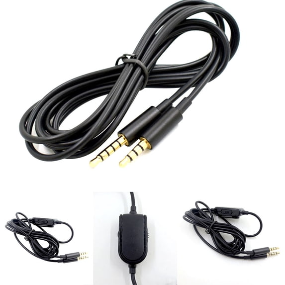 Cheers US Gaming Headset 3 5mm Audio Cable for Astro A10 A40 One Play Station Smartphone Work With PCs and For Macs with 3 5mm Jack