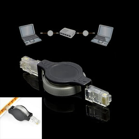 Cheers.US Gigabit Ethernet Retractable Cable for Modem Router LAN Network