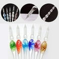 thumbnail image 1 of Cheers.US Glass Dipped Pen and Ink Set - 5ml Color Inks, Pen Holder, Cleaning Cup, Ink Drip Tool, Crystal Signature Dip Pen, 1 of 7