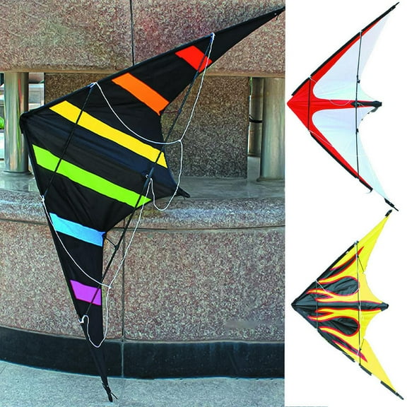 Cheers US Goodilest Kites for Kids Easy to Fly Kite Colorful Large Sound Stunt Kite for Playing