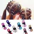 thumbnail image 1 of Cheers.US Hair Claw Clips, 12pcs Mini Hair Clips No-Slip Grip Jaw Clips Glitter Teeth Clips Rhinestone Hair Clips Rhinestone Clamps Flower Hair Accessories for Women Girls, 1 of 8