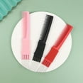 thumbnail image 1 of Cheers.US Hair Pick Double Side Pick Salon Teasing Back Combs Carbon Comb with Steel Lift Teasing Combs with Metal Prong Combs for Women, 1 of 7