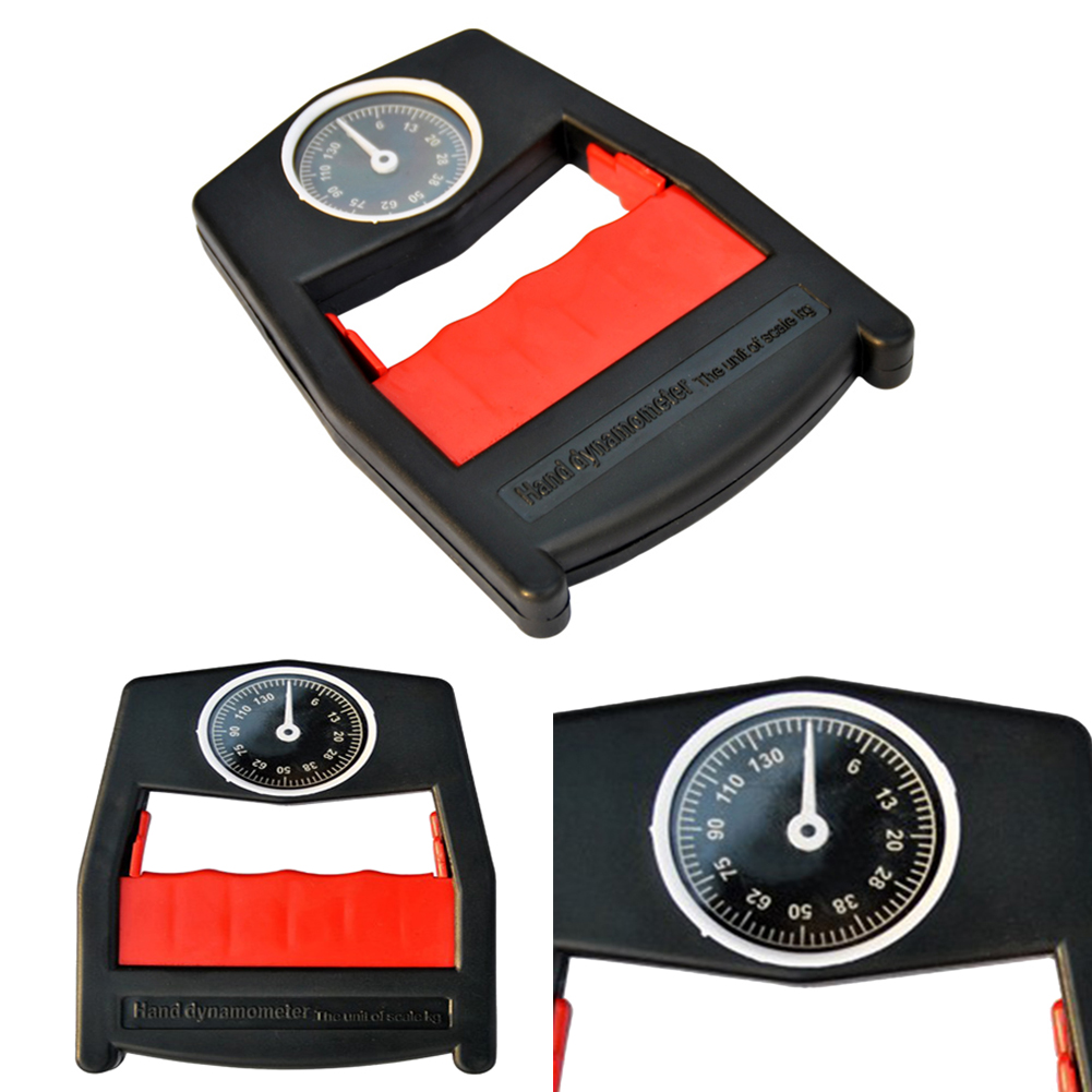 Hand Grip Strength Tester Dynamometer - Measures Up To 198 Lbs, Stores 19 Profiles, LCD Display For Fitness & Health