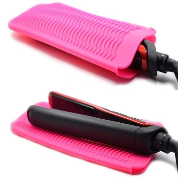 Cheers US Heat Resistant Mat for Curling Iron, Flat Irons and Hair Straightener Hair Styling Tools Food Grade Silicone