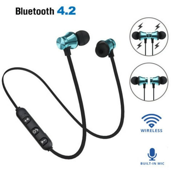 Cheers.US In-Ear Earbuds Headphone Bluetooth 4.2 Stereo Earphone Headset Wireless Magnetic