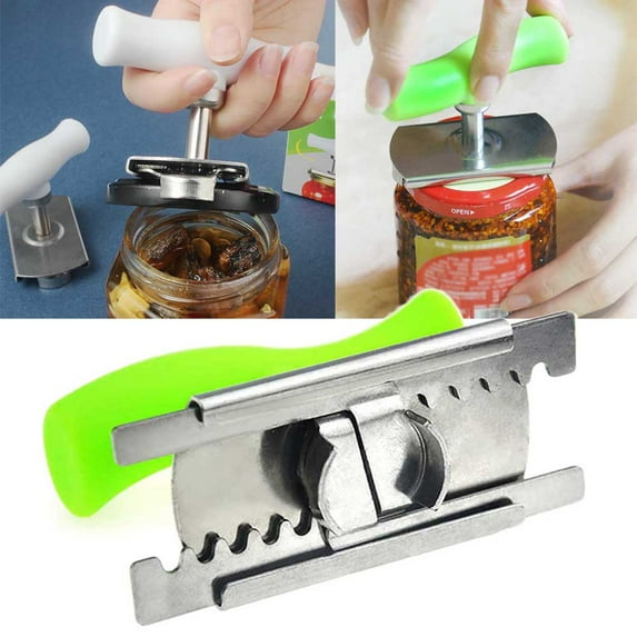 Cheers.US Jar Opener for Weak Hands, Adjustable Jar Lid Remover Gripper Quick Opening for Cooking & Everyday Use, Jar Opener Wrench for Seniors Arthritis Chilren Elderly to Open Jar Easily