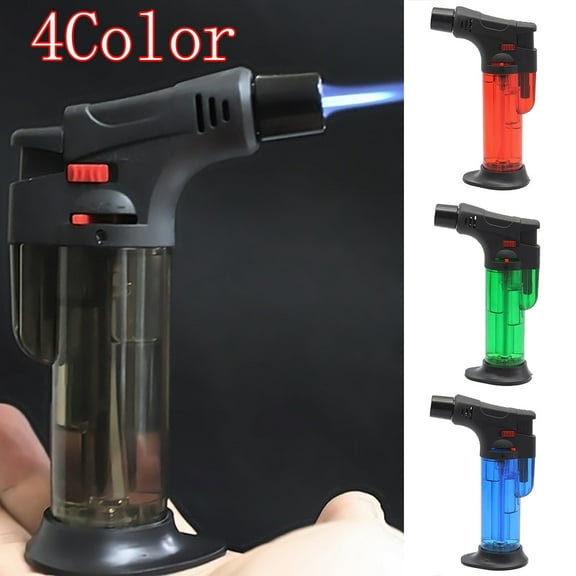 Cheers.US Jet Flame Refillable Transparent Butane Torch