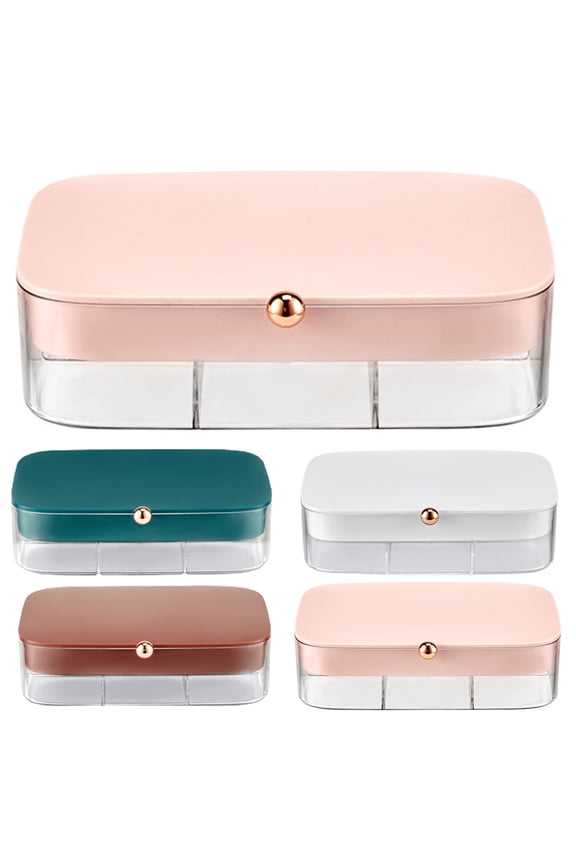 Jewelry Box Travel Organizer Portable Display Storage Case for Rings Earrings Necklace Gifts for Girls Women