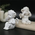 thumbnail image 1 of Cheers US Kneeling Praying White Baby Cherubs/Angels Resin Garden Statue Figurine Indoor Outdoor Home Garden Decoration Wings Angel Statue Sculpture Memorial Statue, 1 of 7