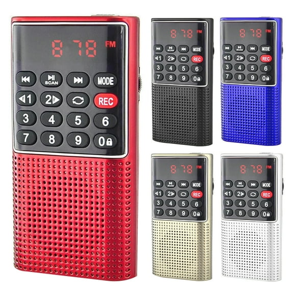 Cheers US L 328 FM Radio Multifunctional Rechargeable Portable USB TF MP3 Handheld Speaker for Outdoor to Connect MP3 MP4 Mobile Phones for PSPs and So On