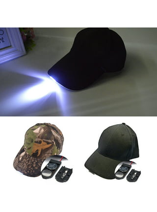 GRNSHTS LED Beanie Hat with Light, Unisex USB Rechargeable Knitted Lighted  hat, Winter Warm Unisex Lighted Headlamp Cap for Fishing,Camping,Hunting  (Black) 