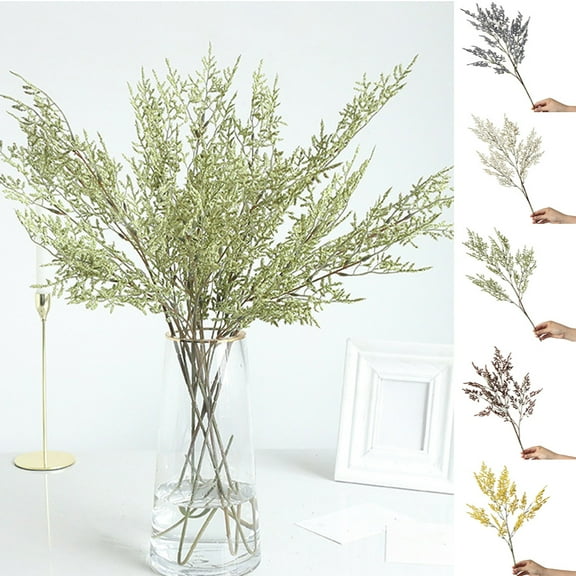 Cheers.US Long Stem Artificial Baby Breath Flowers Fake Real Touch Faux Silk Flower for Hotel Home Office Kitchen Bathroom Garden Wedding Party DIY Decor