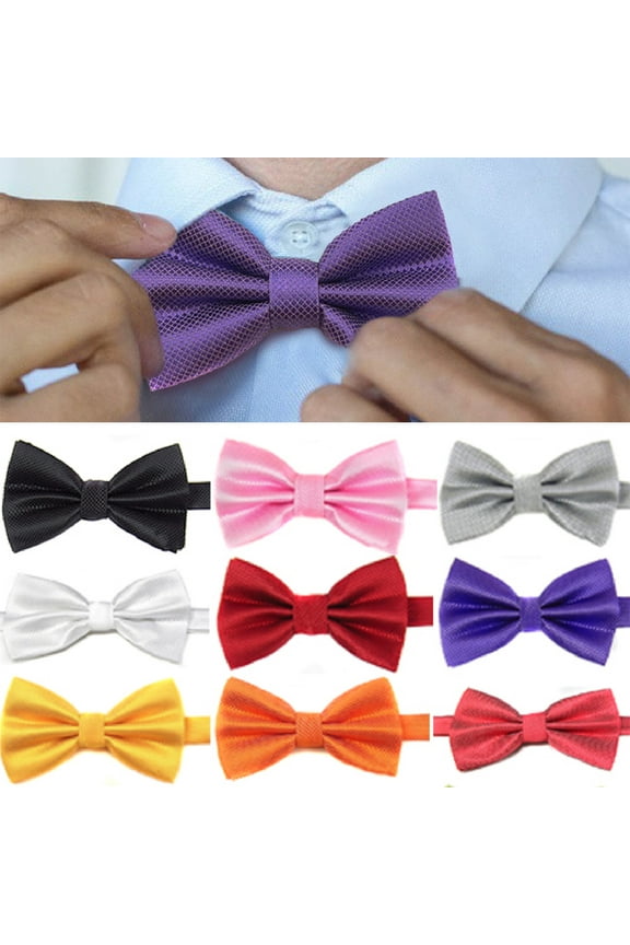 Men's Bow ties Adjustable Pre-tied Bow-ties For Men Boys Wedding Gifts