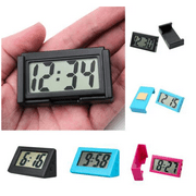 Cheers.US Mini Car Clock Car Dashboard Clock Auto Car Truck Dashboard Time Vehicle Electronic Digital Clock Self-Adhesive Bracket Digital Clock
