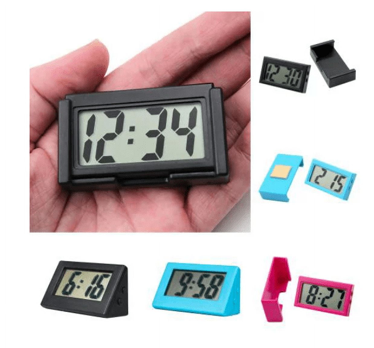 Sana Digital LCD Display Stopwatch Desk/Car Dashboard Alarm Clock