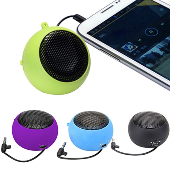 Cheers US Mini Hamburger Speaker Rechargeable with Extension Cord for MP3 Audio Laptop Cell Phone Tablet PC