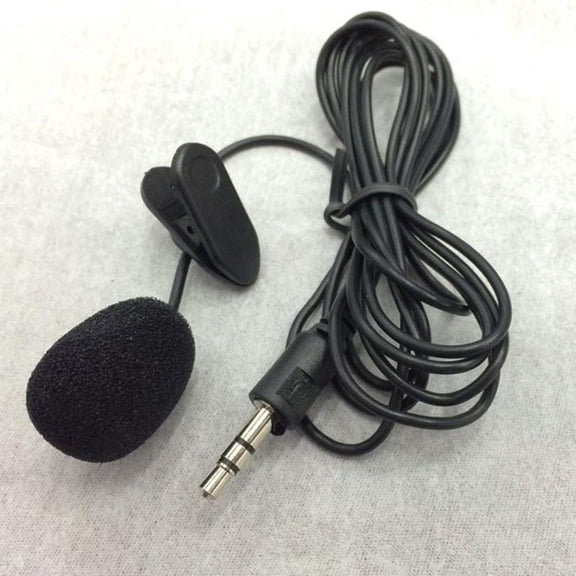 Cheers.US Mini Recording Tie Lapel Clip Microphone for Smart Phone Laptop PC Notebook,Party, School, Work,Clip-on, Long-term Use, Great Sound Quality