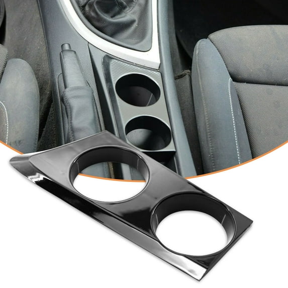 Cheers.US Multifunction Car Cup Holder Bottle Mount Stand Storage Organizer Seat Seam Wedge Glove Box Cellphone Holder Console Leather Cover Car Cup Holder Auto