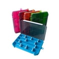 thumbnail image 1 of Cheers.US Multifunctional Compartments Fishing Lures Hooks Box Accessories Storage Fishing Tackle Box Organizer Container Tool for Outdoor Fishing, 1 of 7
