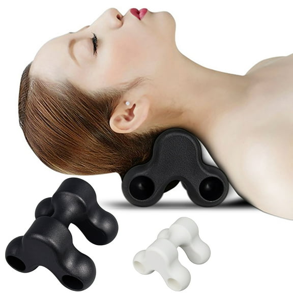 Cheers.US Neck and Shoulder Relaxer Cervical Traction Device for TMJ Pain Relief and Cervical Spine Alignment Chiropractic Pillow Neck Stretcher