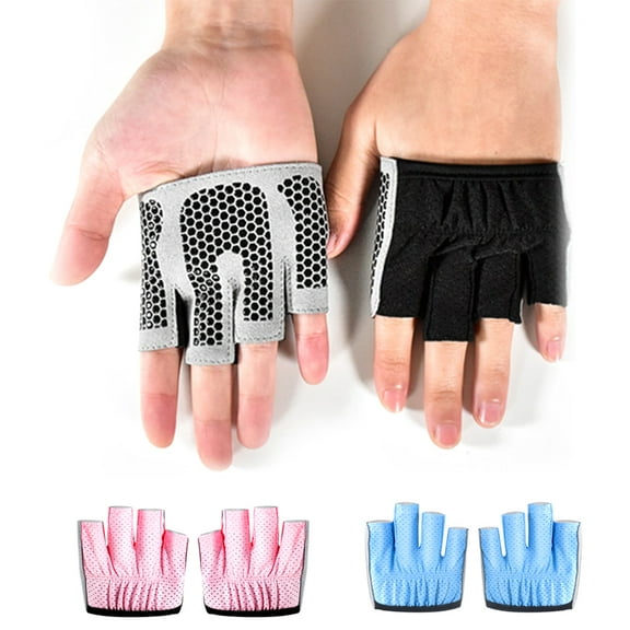 Cheers.US Non Slip Fingerless Yoga Gloves Exercise Gloves Workout Pilates Fitness Accessories