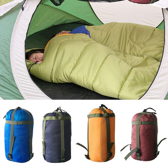 Cheers.US Nylon Compression Stuff Sack, Lightweight Sleeping Bag Compression Sack Great for Backpacking, Hiking and Camping