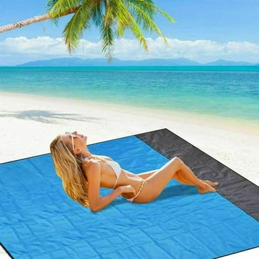 Cheers.US Outdoor Sand Proof Beach Blanket Camping Foldable Portable Pocket Picnic Mat