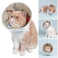 thumbnail image 1 of Cheers.US Pet Cone Collar Protective Collar for After Surgery Anti-Bite Lick Wound Healing Safety,Cat Surgery Wound Healing Protective Cone for Outdoor for Cats Puppy Rabbit, 1 of 1