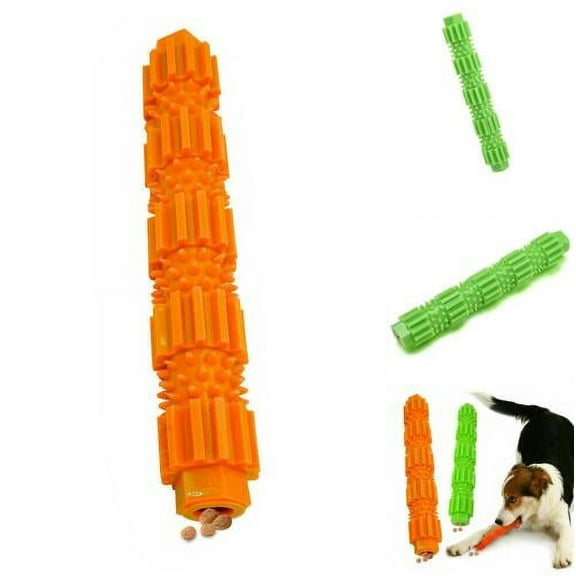 Cheers.US Pet Dental Stick - Unique Flexible Texture, Teeth and Gum Cleaning Dog Toy - for small/mider Dogs,Chewer Treat Dispenser Rubber Pet Teeth Cleaning Toy