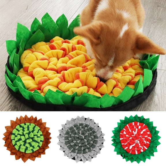 Cheers.US Pet Snuffle Mat for Dogs, Dog Feeding Mat, Pet Slow Feeders Mat, Encourages Natural Foraging Skills and Durable Interactive Puzzle Toys