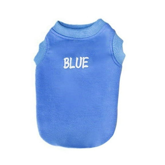 Cheers.US Pet Vest High Elasticity Tear-Resistant Protect Skin Dog Clothes Cute Vest Shirt Costume Outfits for Home Wear