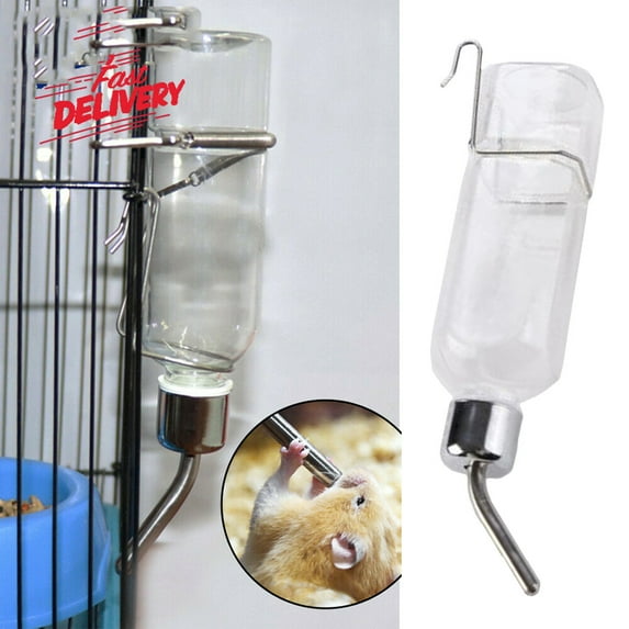 Cheers.US Pet Water Fountain Guinea Pig Rabbit Hamster Drinking Bowl Bottle Feeder