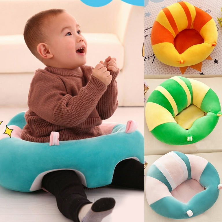 Cheers.US Pillow Support for Newborn and Older Babies Baby Support Seat Chair Feeding Safety Sofa Plush Toy Gift for Development of Strong Head and