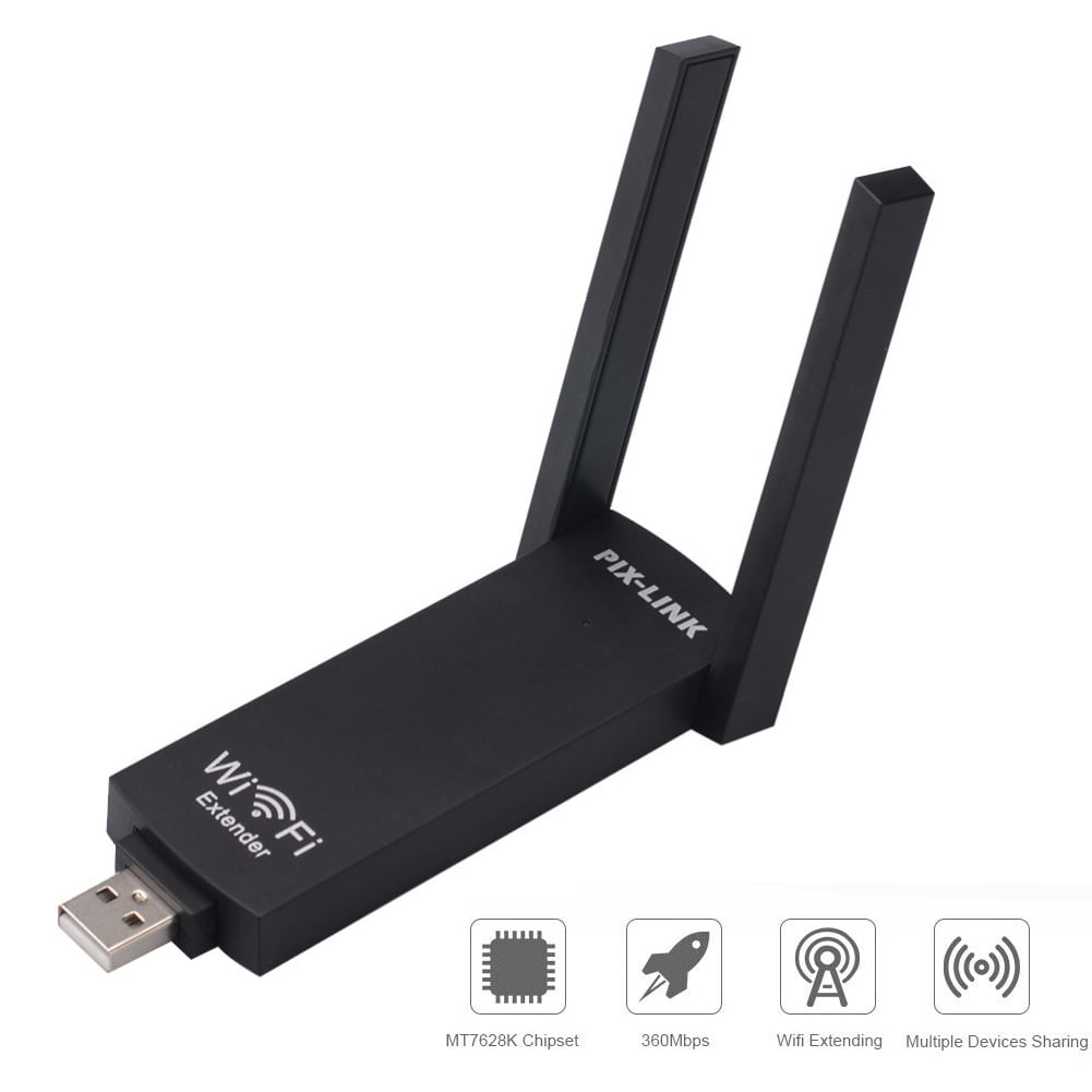 Cheers.US Portable Mini 300M Dual Antenna USB WiFi Signal Range Extender Wireless Router
