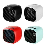 Cheers.US Portable Personal Air Conditioner Cooler, Office Silent Mini Air Fan, USB Rechargeable Small Desktop Fan, Home Bedroom Cooler Humidifier