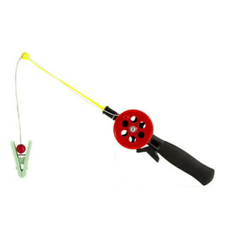 Youth Fishing Rod & Reel Combo-4'2” Fiberglass Pole, Spincast Reel