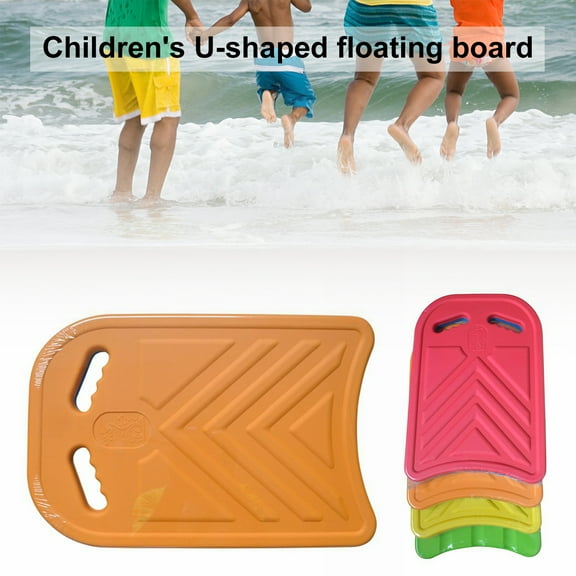 Cheers.US Practical EVA Safe U-shaped Swimming Kickboard Quick Dry Swim Board Floating Plate Swimming Practice Training Aid Tools for Water Sports