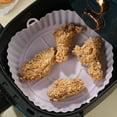thumbnail image 1 of Cheers US Premium Air Fryer Silicone Pot | Food Safe Air fryers Oven Accessories | Replacement of Flammable Parchment Liner Paper | No More Harsh Cleaning Basket, 1 of 7
