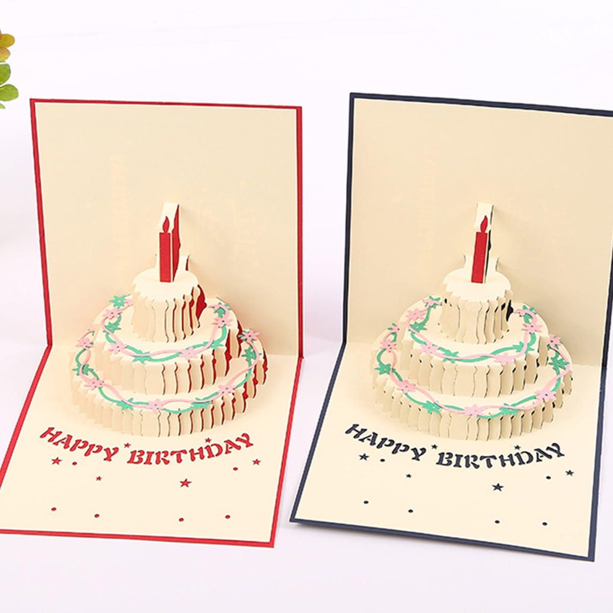 Cheers US Premium Surprise 3D Pop Up Happy Birthday Card,Greetings Cake ...