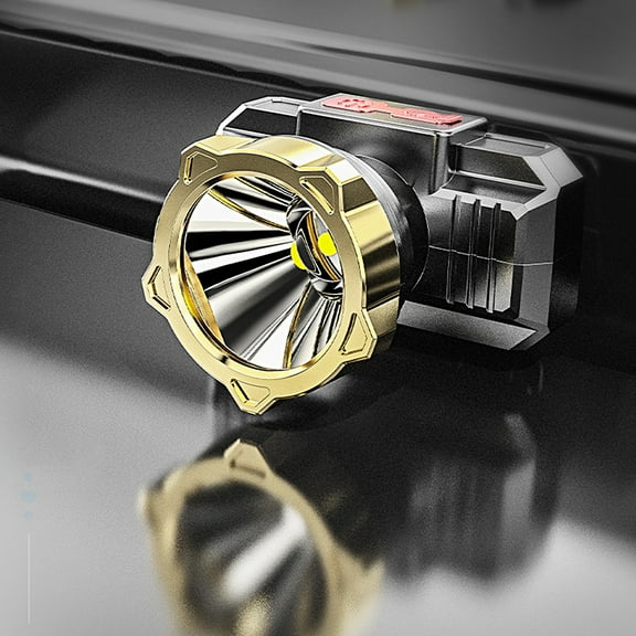 Cheers.US Rechargeable Headlamp Flashlight, Bright LED Headlamp,Ajustable,IPX6 Waterproof Head Lamp for Adults,Camping,Hiking,Battery Included