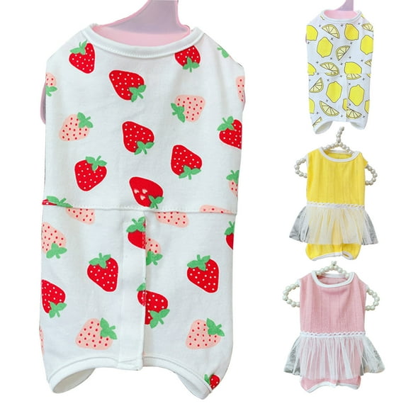 Cheers.US Recovery Suit for Dogs, Dog Surgery Recovery Suit for Male Female Dogs & Cats, Protective Shirt Pet Post Operative Jumpsuit for Abdominal Wounds