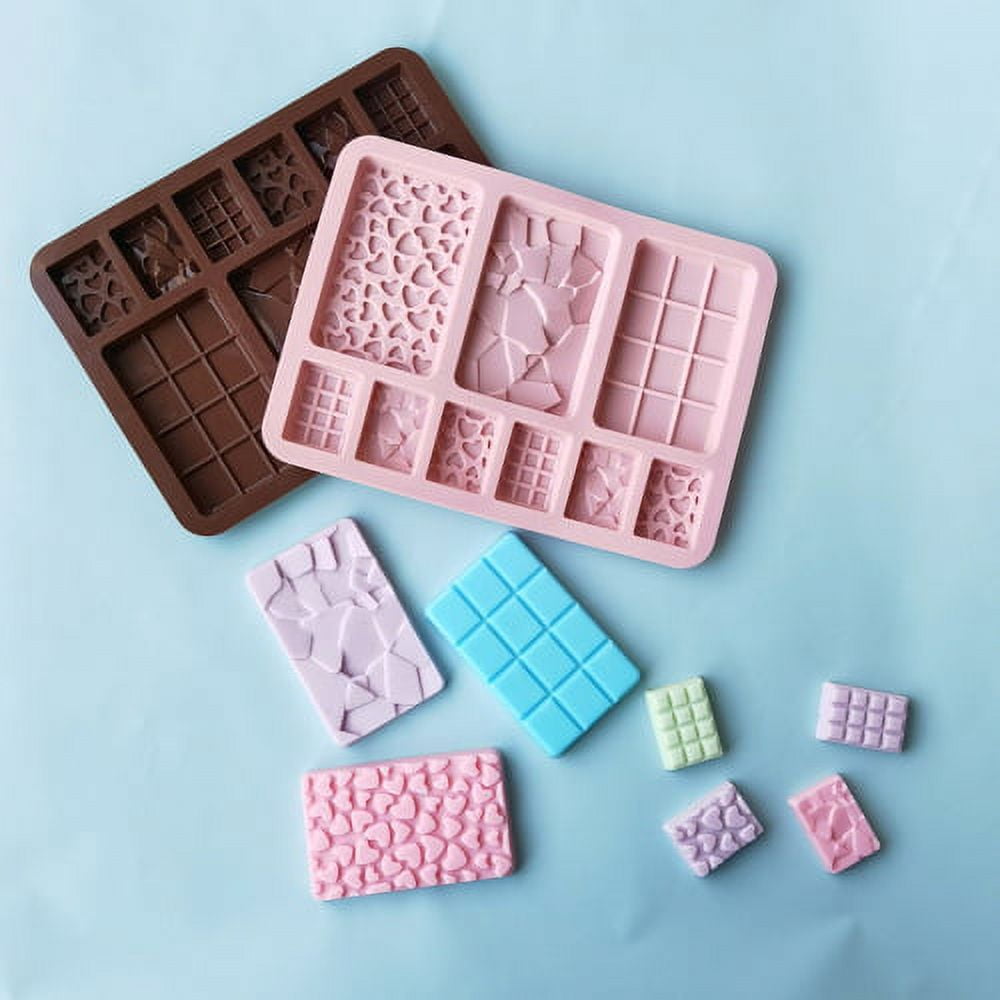 Mini Coffee Bean Silicone Molds 2-Pack - 55 Cavities Each For Soap, Chocolate, Candy, Ice Cubes 1 thumbnail image