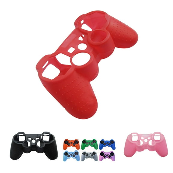 Cheers US Silicone Protective Skin Cover Case for Playstation 3 Controller Gamepad Enhance Your Grip with its Non slip surface and Protect Controller from Scratches Dust Dirt and Grease