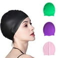 thumbnail image 1 of Cheers.US Silicone Swimcap for Long Hair Swimming Caps for Women & Men Silicone Swim Caps for Long Hair Bathing Cap to Keep Your Hair Dry, 1 of 7