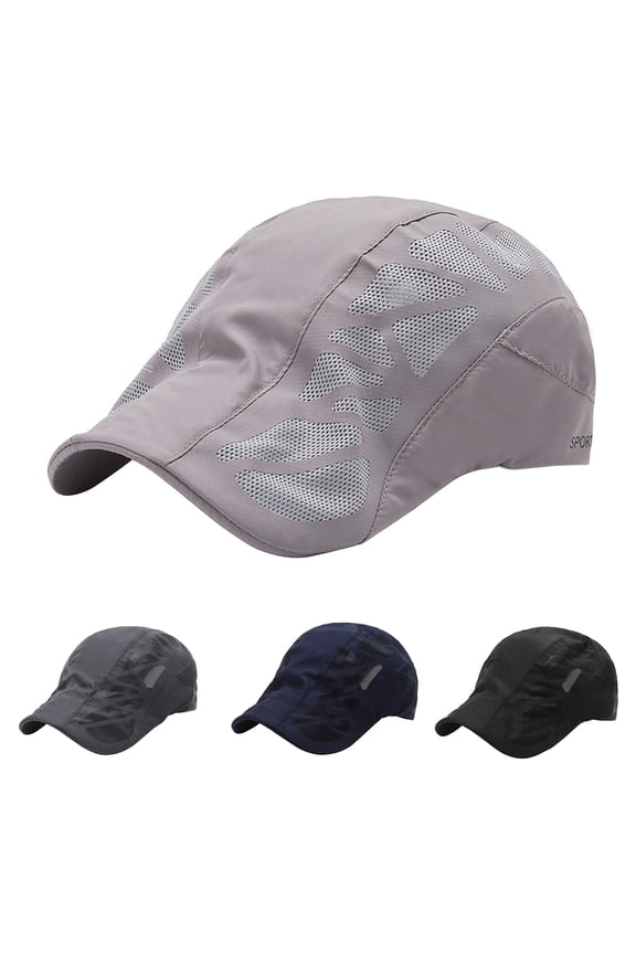 Cheers US Sport Cap Mesh Cap Summer Quick Drying Sun Hat Unisex UV Outdoor Cap