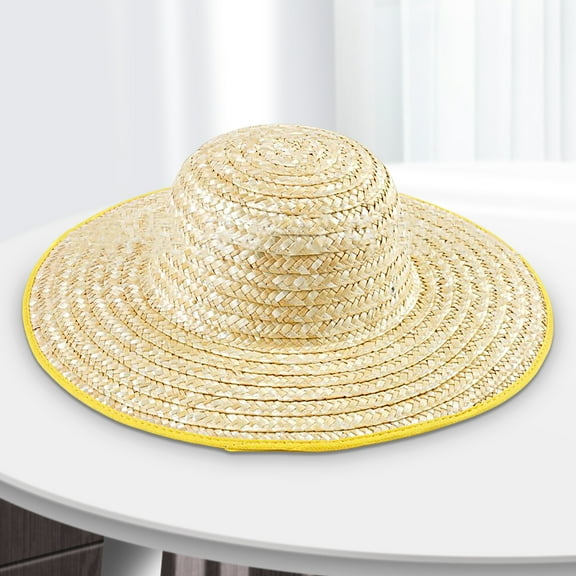 Cheers.US Straw Hats for Men Women Summer Beach Sun Hat Wide Brim Cap Fishing Safari Garden Hat