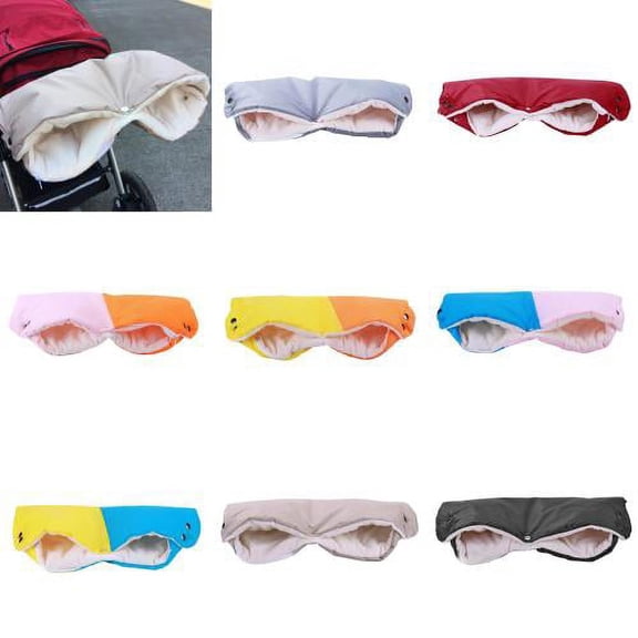 Cheers US Stroller Hand Muff Winter Anti Freeze Gloves for Pram Water Resistant Warmer Gift for Parents and Caregivers Winter Cart Stroller Mitten Hand Cover Baby Carriage Pushchair Glove