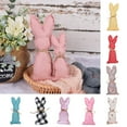 thumbnail image 1 of Cheers US Stuffed Fabric Bunnies, Farmhouse Pastel Bunny Decor Farmhouse Rustic Bunny Decor for Spring Easter Basket Bowl Fillers Tiered Trays Rabbit Collections, 1 of 7